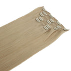 20" Warm Honey Blonde Seamless Clip - ins (180g) - Private Label