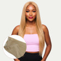 20" Warm Honey Blonde Seamless Clip - ins (180g) - Private Label