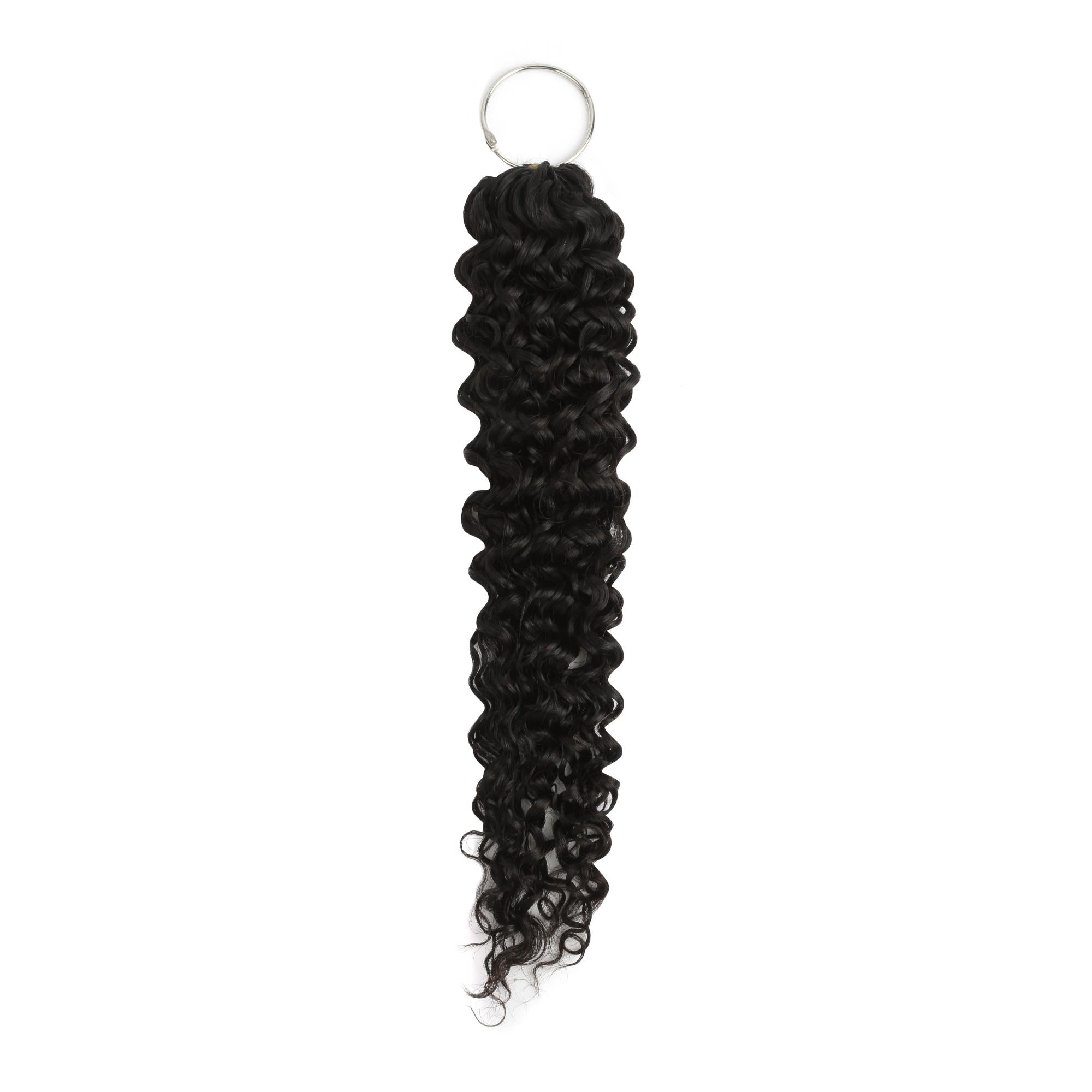 20" Water Wave Feather Crochet Human Hair - Private Label