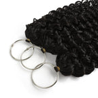 20" Water Wave Feather Crochet Human Hair - Private Label