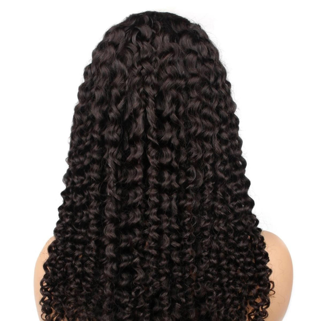 Tight Curl V Part 100% Human Hair Wig - Private Label
