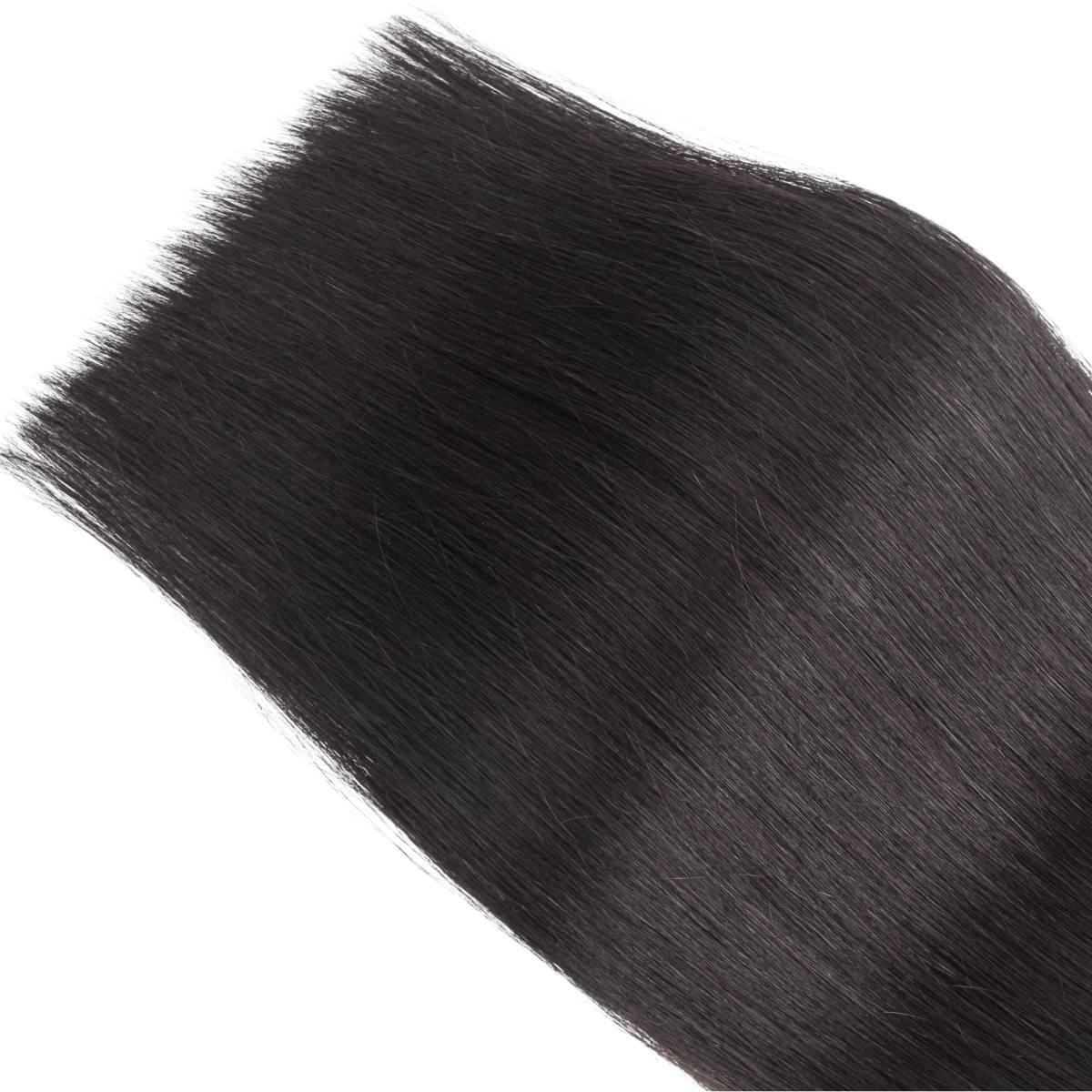Raw Straight Seamless Clip - In 100% Human Hair Extensions - Private Label