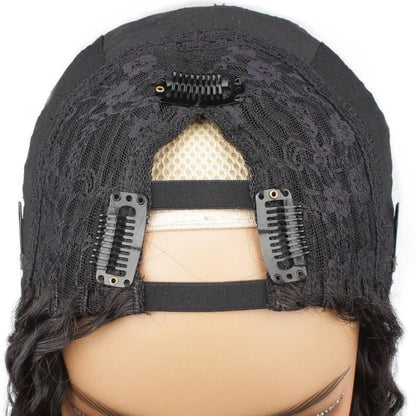 Deep Curl V Part 100% Human Hair Wig