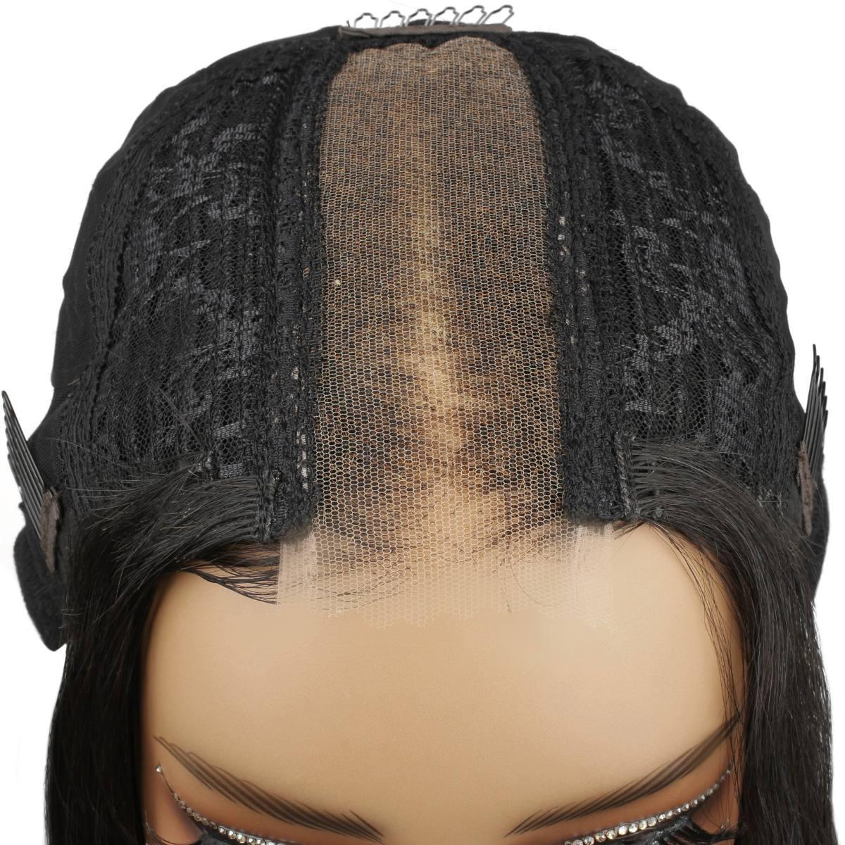 Savannah 2x6 HD Lace Closure Straight 100% Human Hair Pop On Wig - Private Label