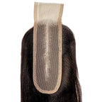 Yaki Straight 2x6 Transparent Lace Human Hair Closure - Private Label