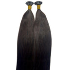Natural Black Straight Flat - Tip - Private Label