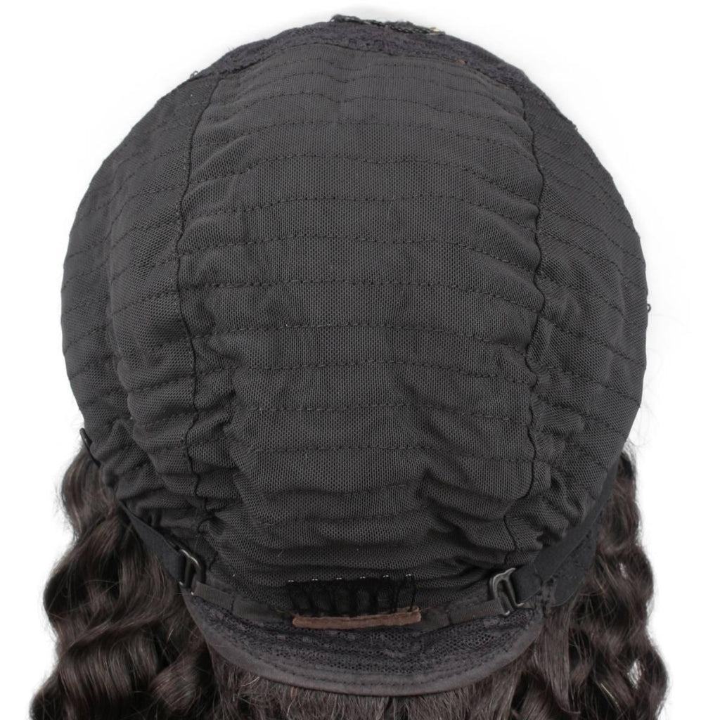 Italian Curl V Part 100% Human Hair Wig - Private Label
