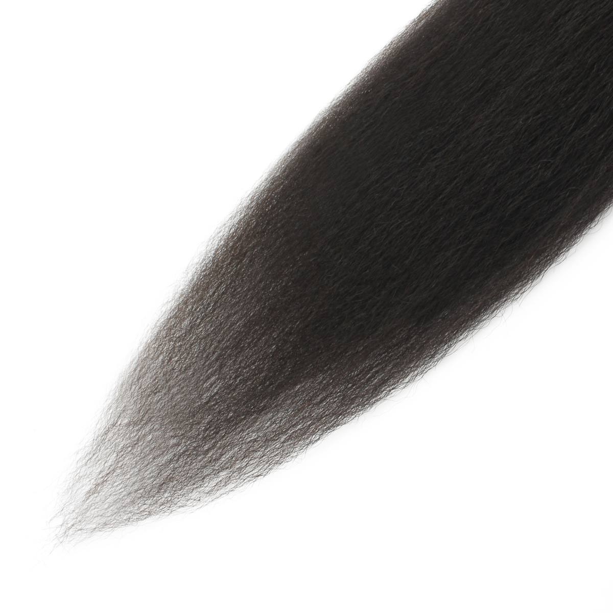 Kinky Straight 2x6 HD Lace 100% Human Hair Closure - Private Label