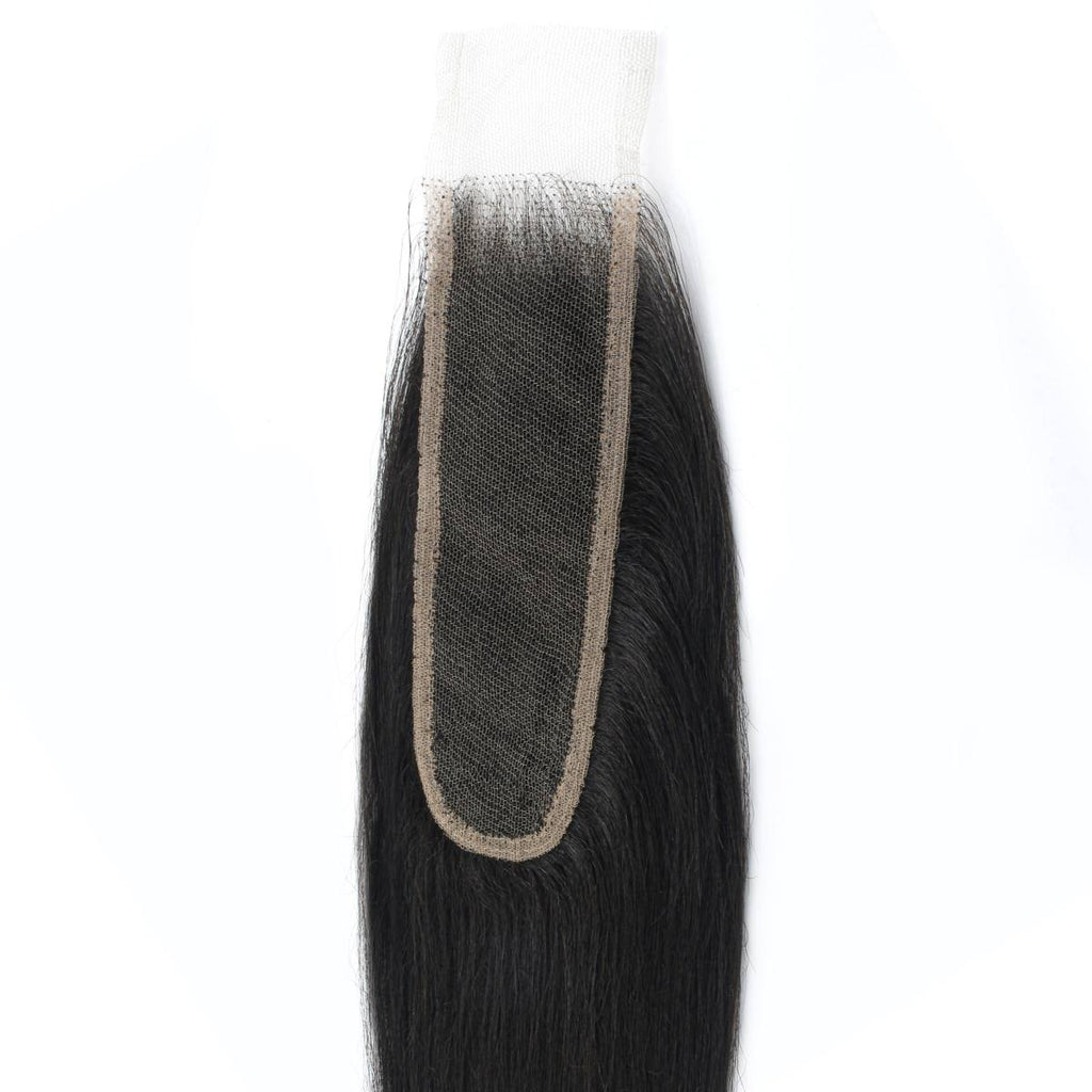 Yaki Straight 2x6 HD Lace 100% Human Hair Closure - Private Label