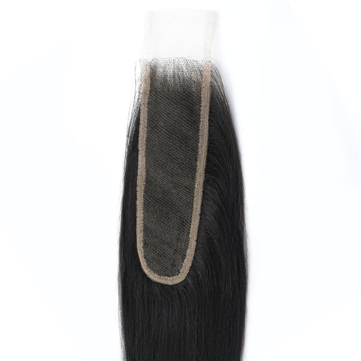 Yaki Straight 2x6 HD Lace 100% Human Hair Closure - Private Label