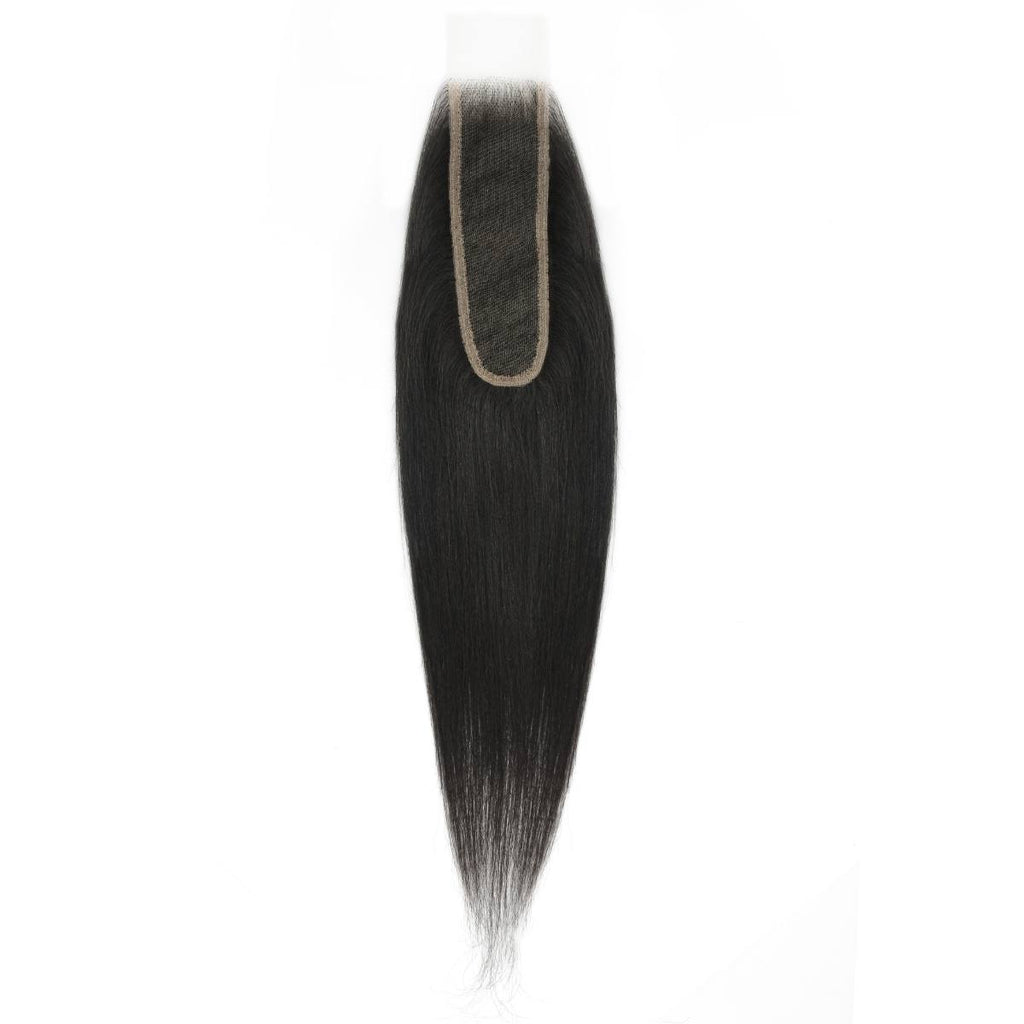 Yaki Straight 2x6 HD Lace 100% Human Hair Closure - Private Label