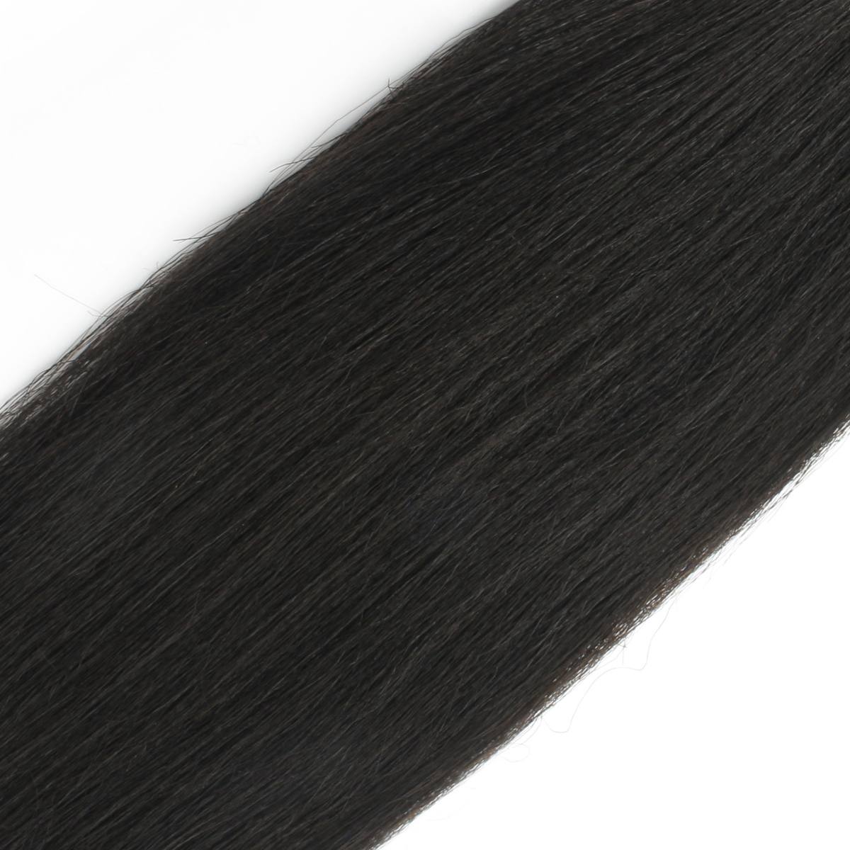 Yaki Straight 2x6 HD Lace 100% Human Hair Closure - Private Label