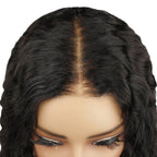 Beach Wave 2x6 HD Lace Closure 100% Human Hair Glueless Wig - Private Label