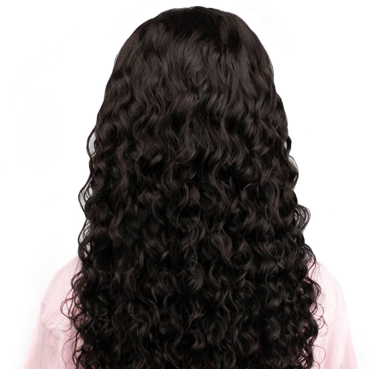 Beach Wave 2x6 HD Lace Closure 100% Human Hair Glueless Wig - Private Label