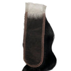 Jet Black Body Wave 2x6 HD Lace 100% Human Hair Closure - Private Label