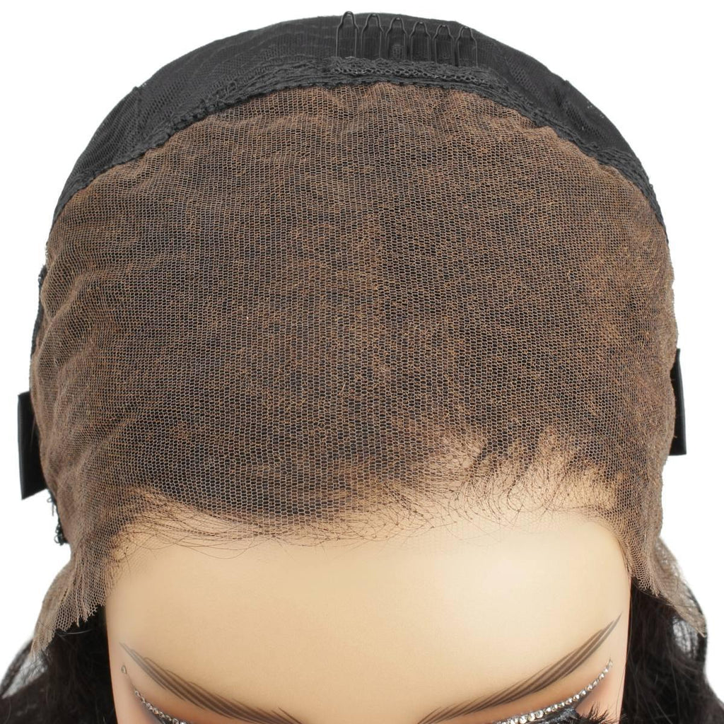Jet Black Body Wave 13x4 HD Lace Front Wig - Private Label