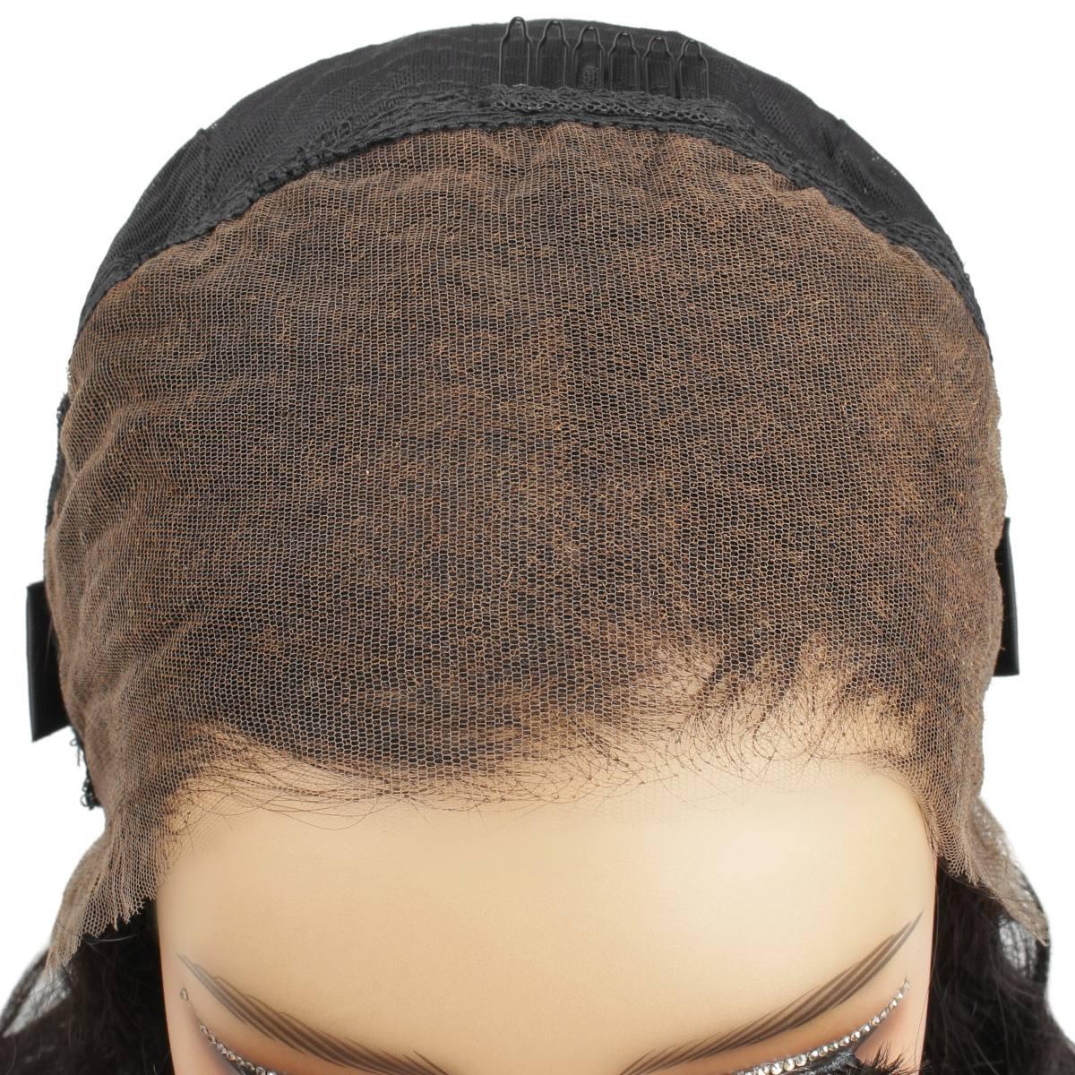 Jet Black Body Wave 13x4 HD Lace Front Wig - Private Label