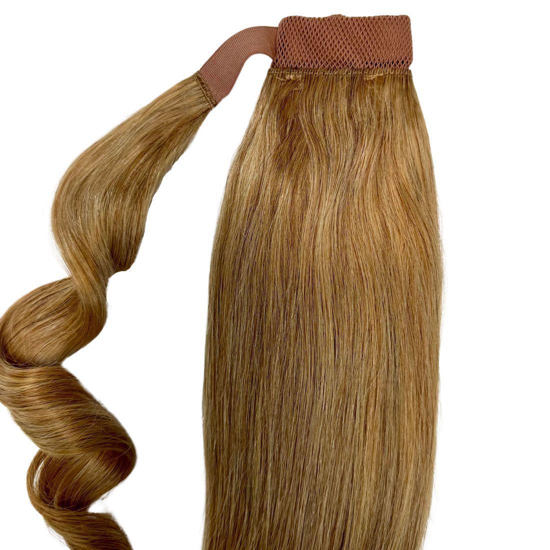 Honey Blonde 100% Human Hair Ponytail Extension - Private Label