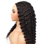 Deep Wave V Part 100% Human Hair Wig - Private Label