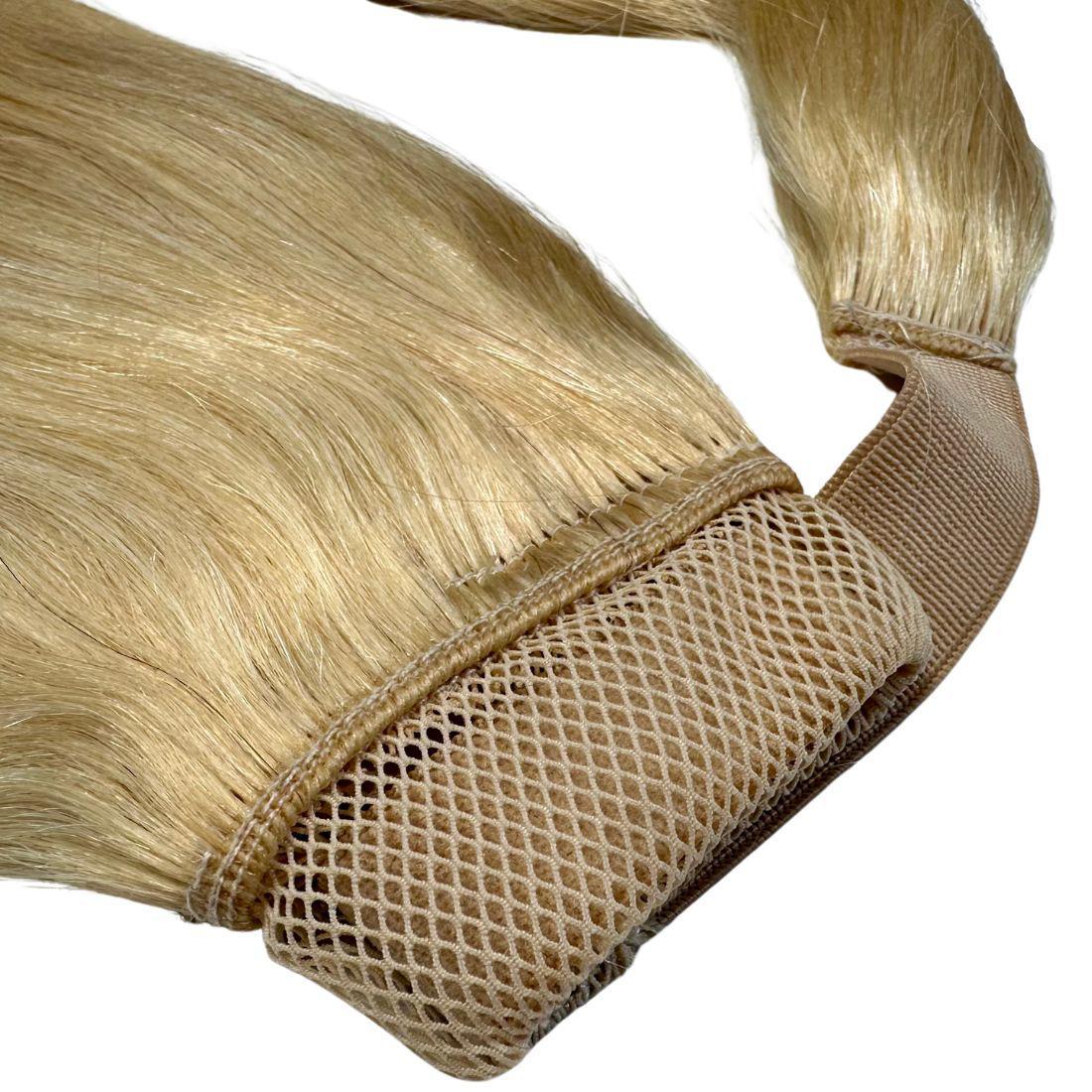 Bleach Blonde 100% Human Hair Ponytail Extension - Private Label