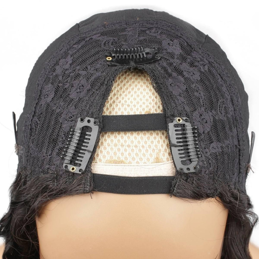 Italian Curl V Part 100% Human Hair Wig - Private Label