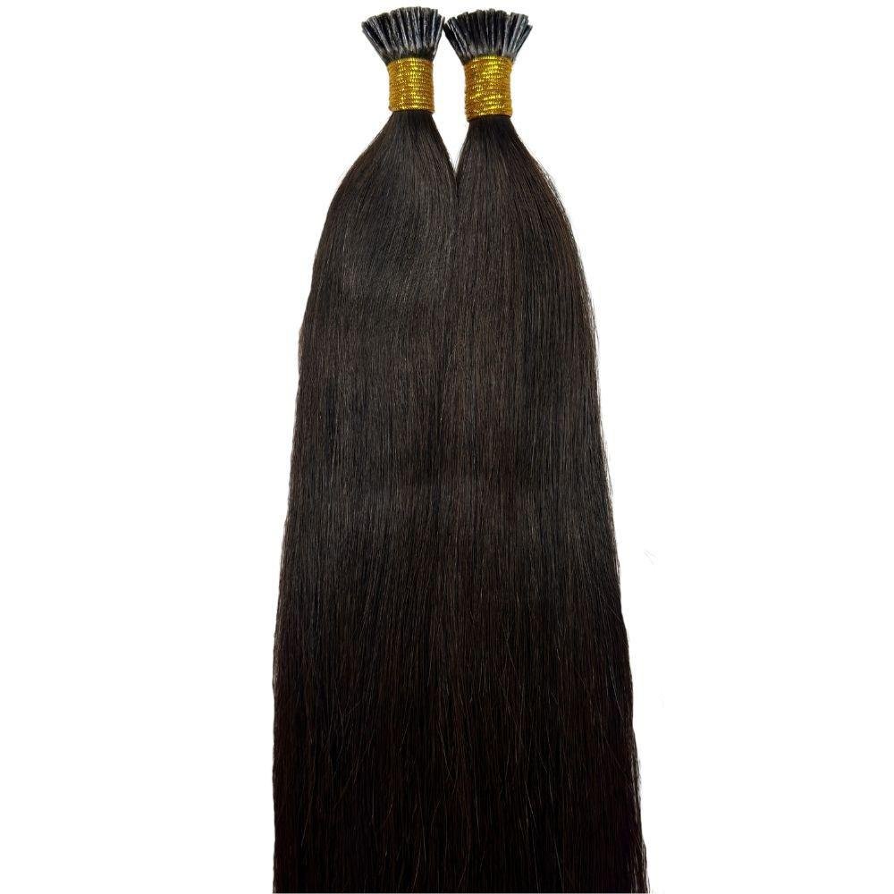 Natural Black Straight I - Tip - Private Label