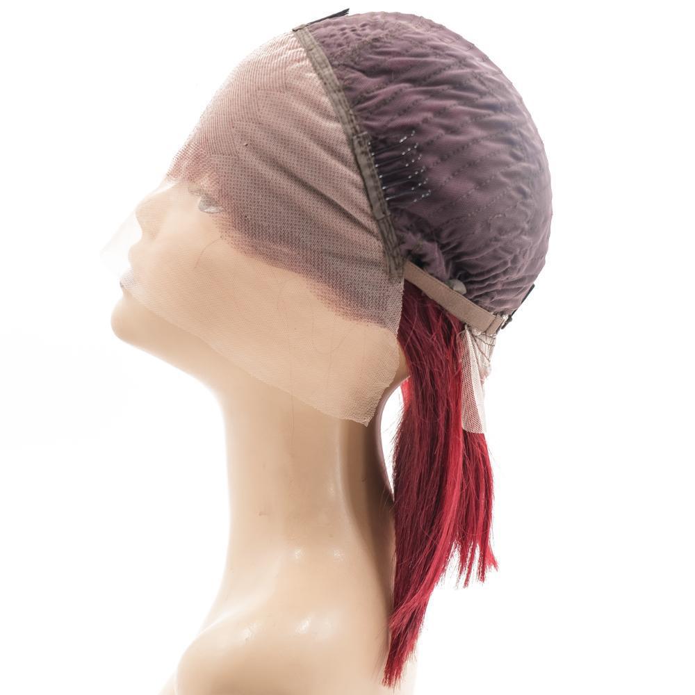 Cherry 13x4 Transparent Lace Front 100% Human Hair Bob Wig - Private Label