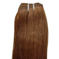 Raw Medium Brown Straight 100% Human Hair Bundles - Private Label