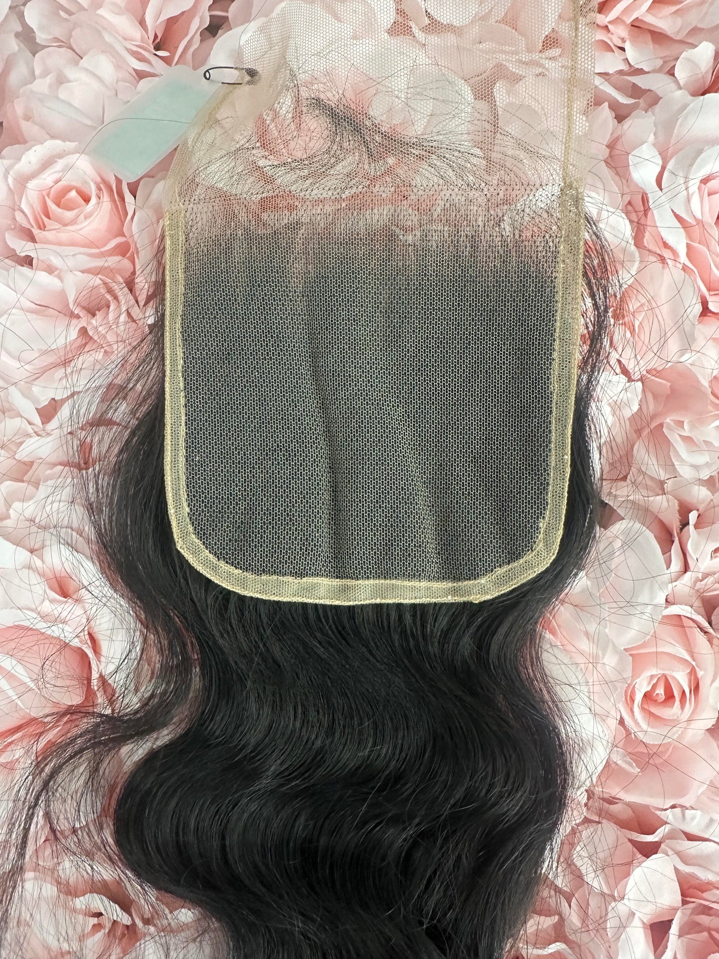 5x5 Raw Indian Transparent Lace Closures SALE