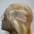 Blonde Body Wave Mono Lace Front PU Medical Wig SALE - Private Label