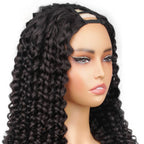 Kinky Curly V Part 100% Human Hair Wig - Private Label