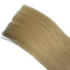 Raw Blonde Straight Seamless Clip - In 100% Human Hair Extensions - Private Label