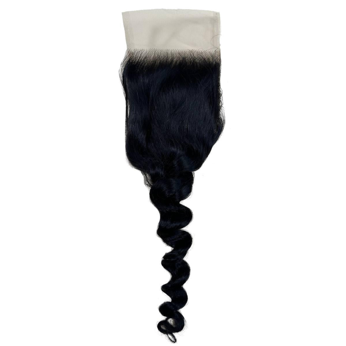 Loose Wave 4x4 HD Lace 100% Human Hair Closure - Private Label