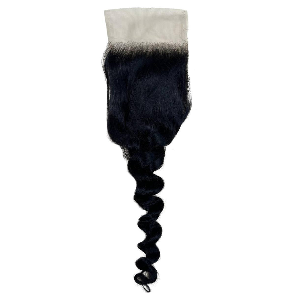 Loose Wave 4x4 HD Lace 100% Human Hair Closure - Private Label