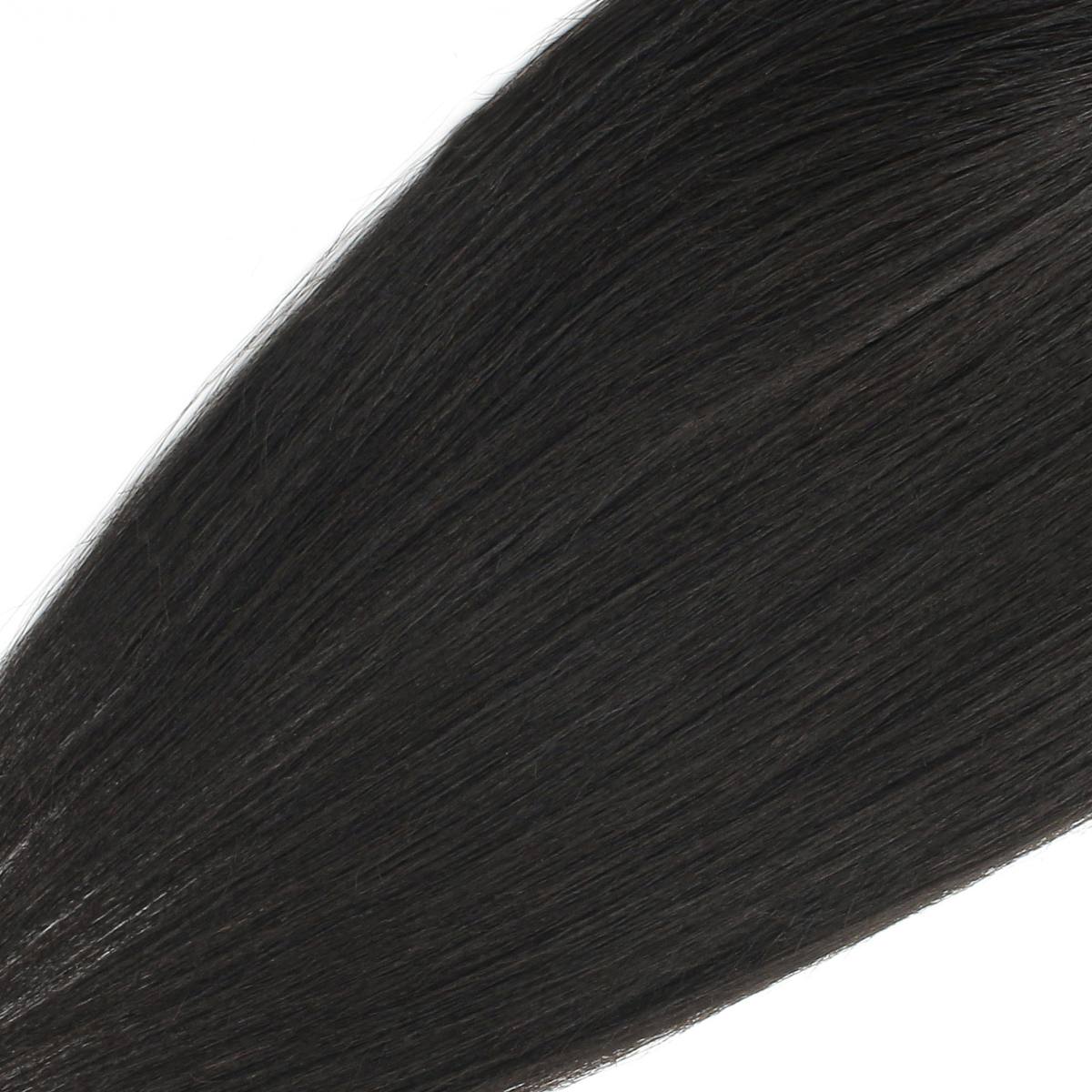 Yaki Straight 4x4 Transparent Lace Human Hair Closure - Private Label