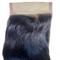 Malaysian Straight 4x4 Transparent Lace Human Hair Closure - Private Label
