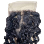Spanish Wave 4x4 Transparent Lace Human Hair Closure - Private Label