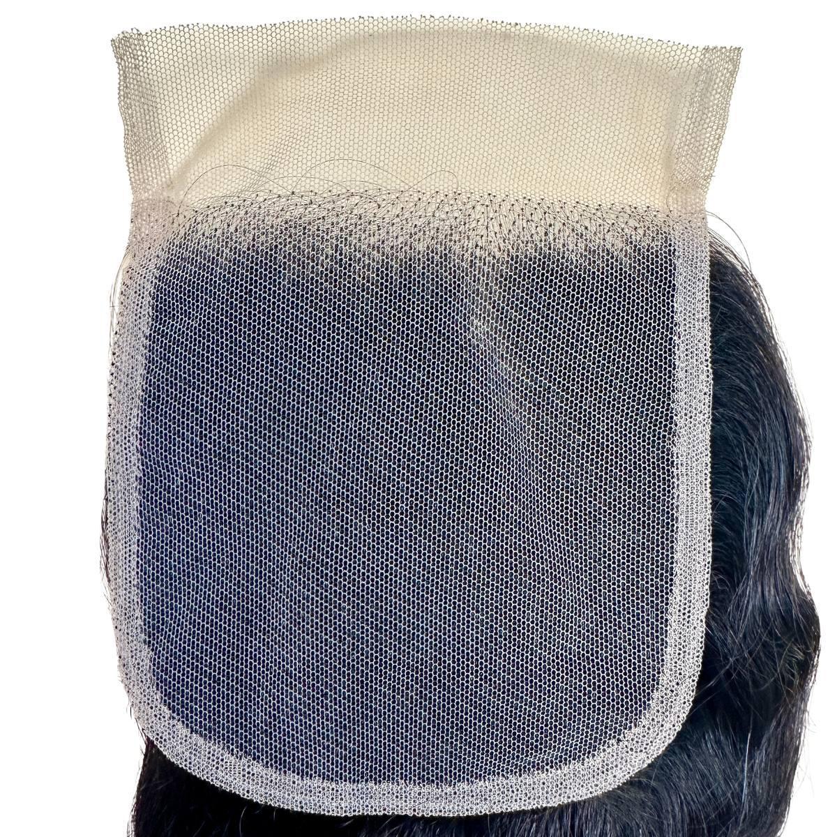 Loose Wave 4x4 Transparent Lace Human Hair Closure - Private Label