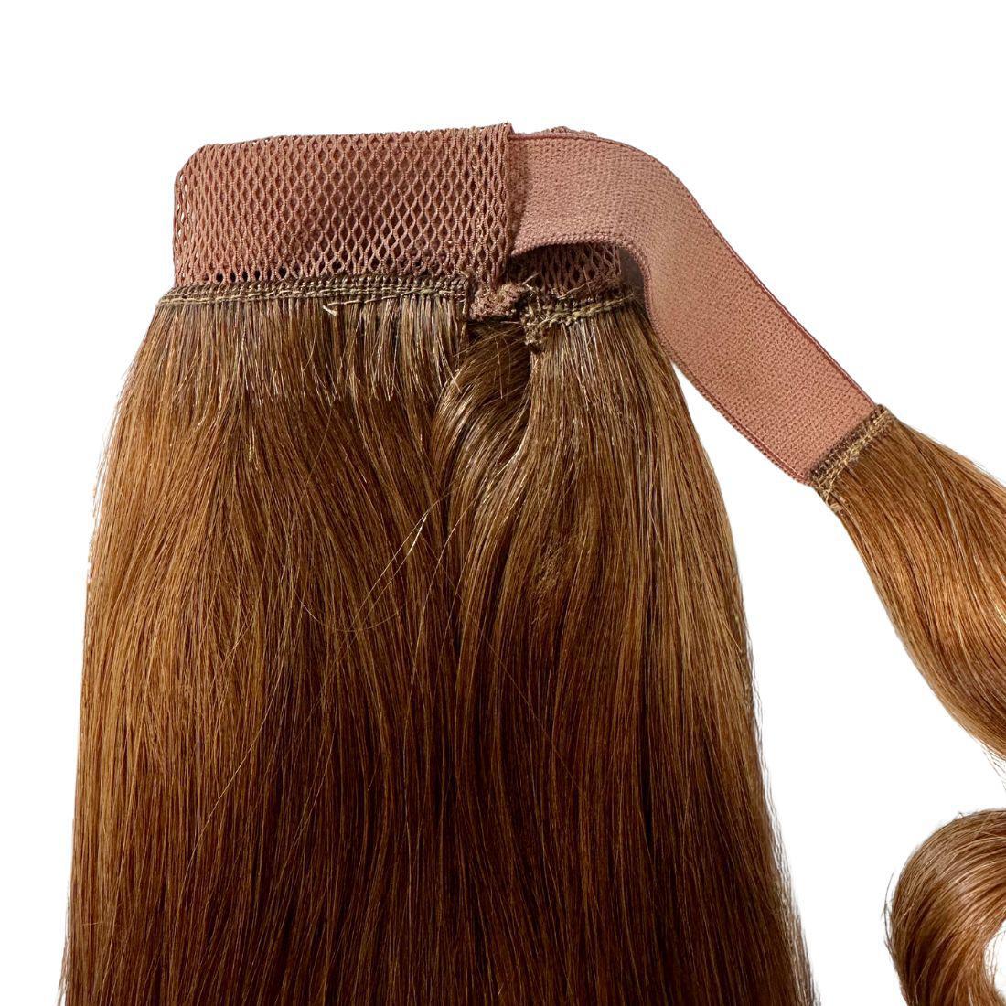 Auburn 100% Human Hair Ponytail Extension - Private Label