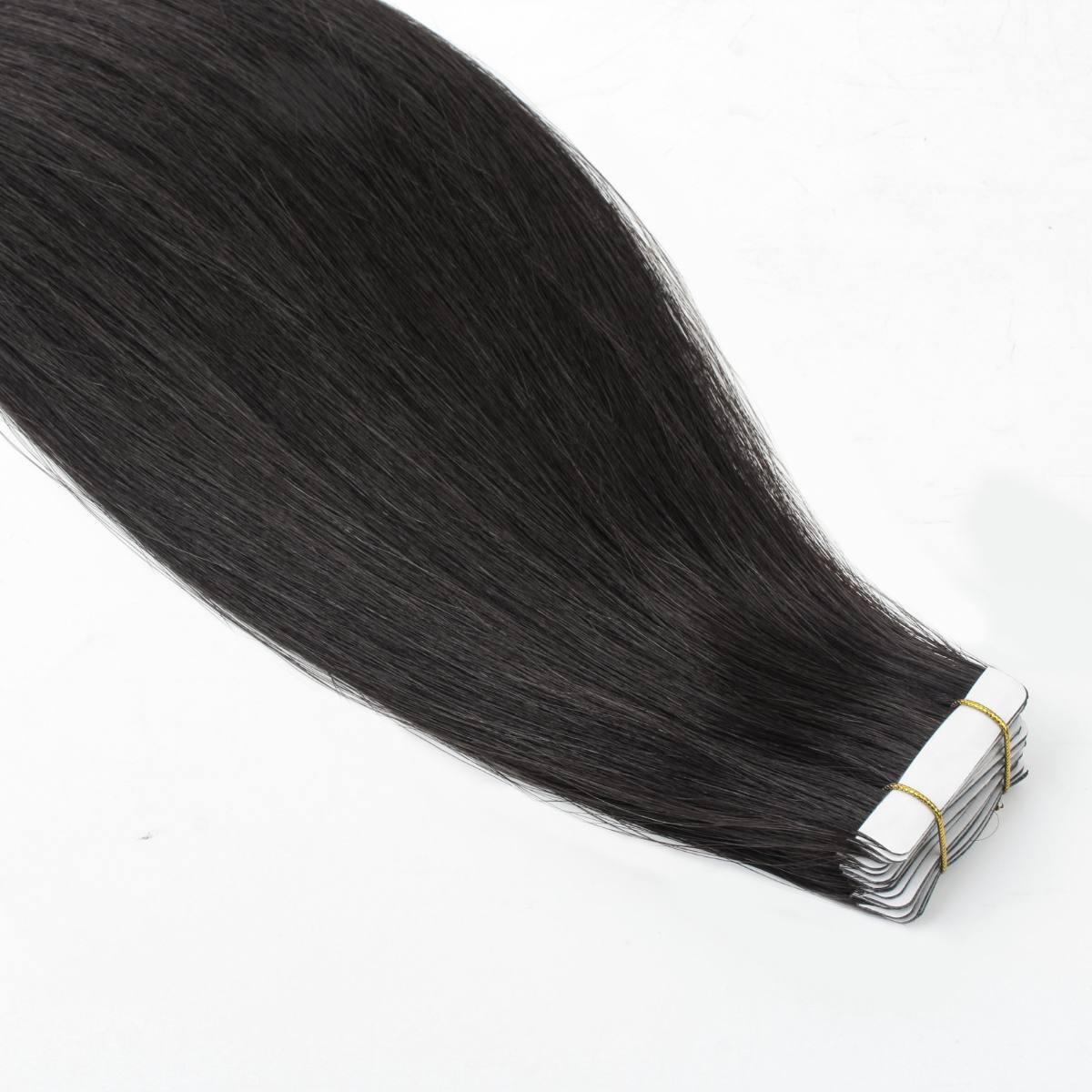 Raw Straight 100% Human Hair Machine Injection Tape - In - Private Label