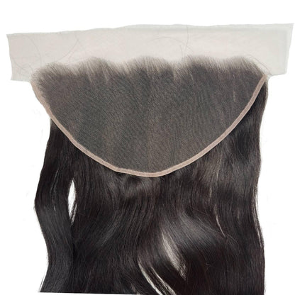 40" Raw Straight 13x6 HD Lace Human Hair Frontal