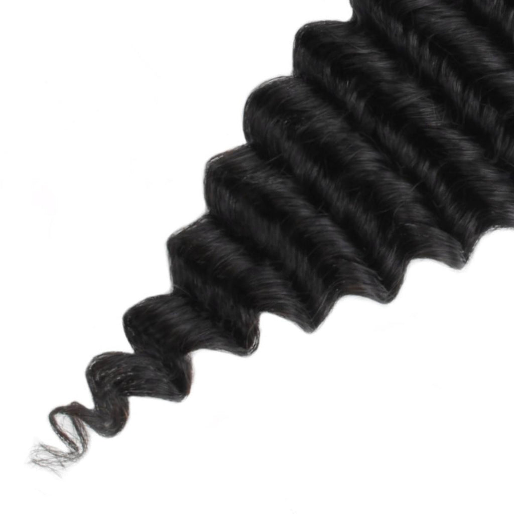 Deep Wave 5x5 HD Lace Human Hair Closure - Private Label