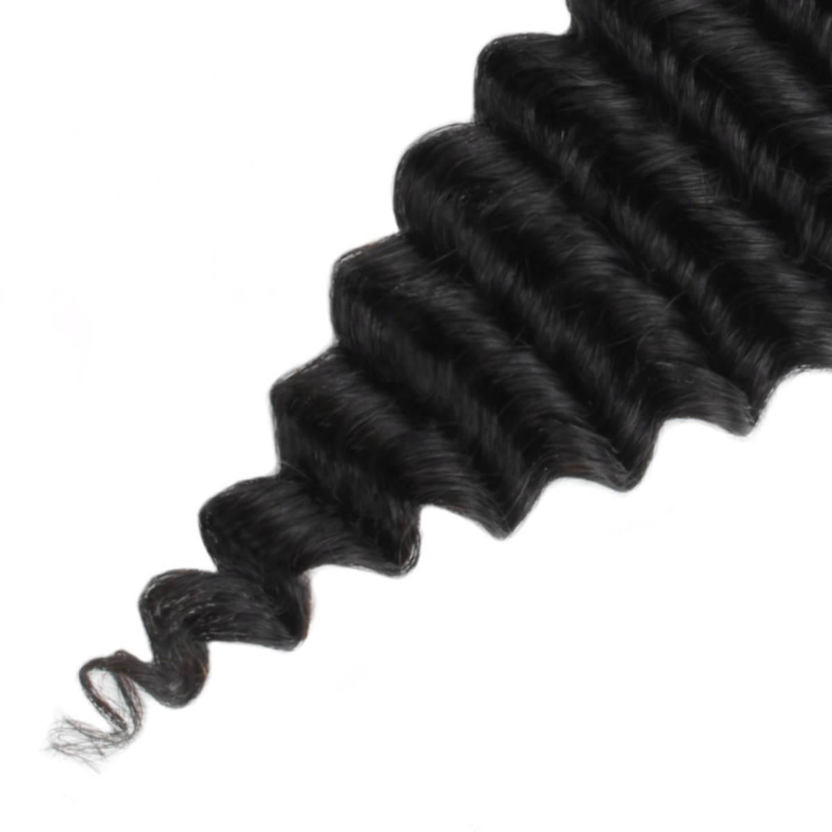 Deep Wave 5x5 HD Lace Human Hair Closure - Private Label