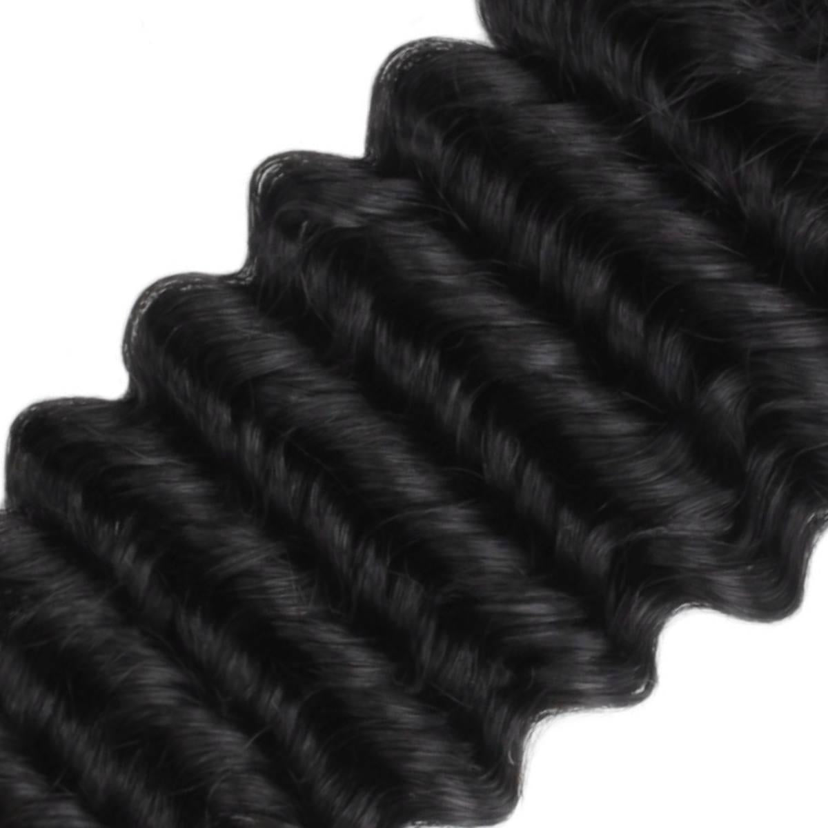 Deep Wave 5x5 HD Lace Human Hair Closure - Private Label
