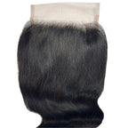 Jet Black Body Wave 5x5 HD Lace Human Hair Closure - Private Label