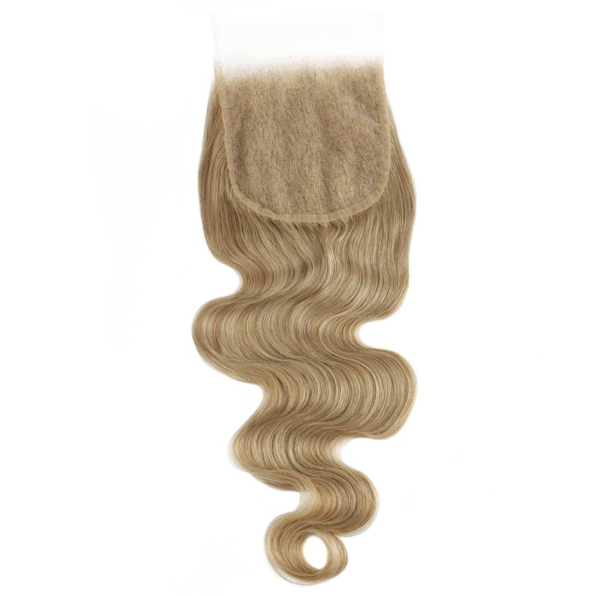Honey Blonde Body Wave 5x5 HD Lace Human Hair Closure - Private Label