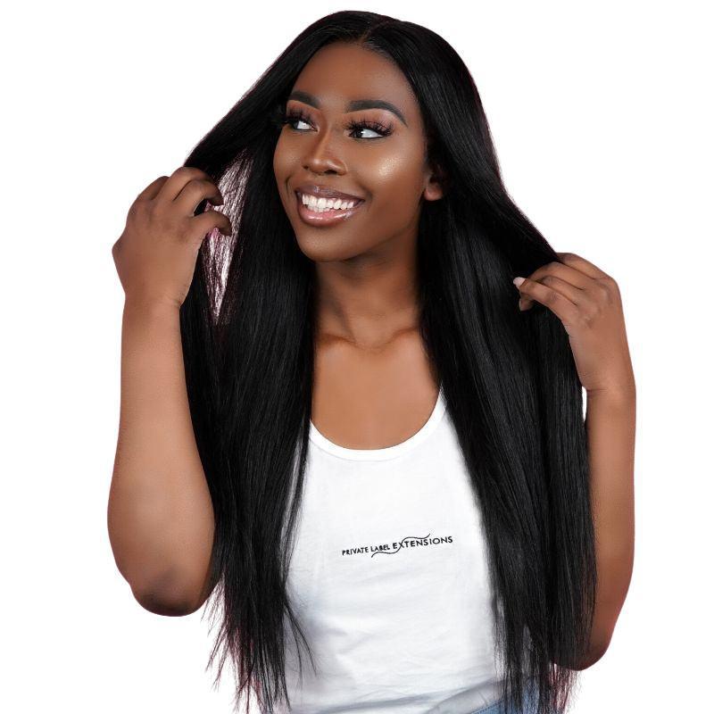 Malaysian Straight 100% Human Hair Bundles - Private Label