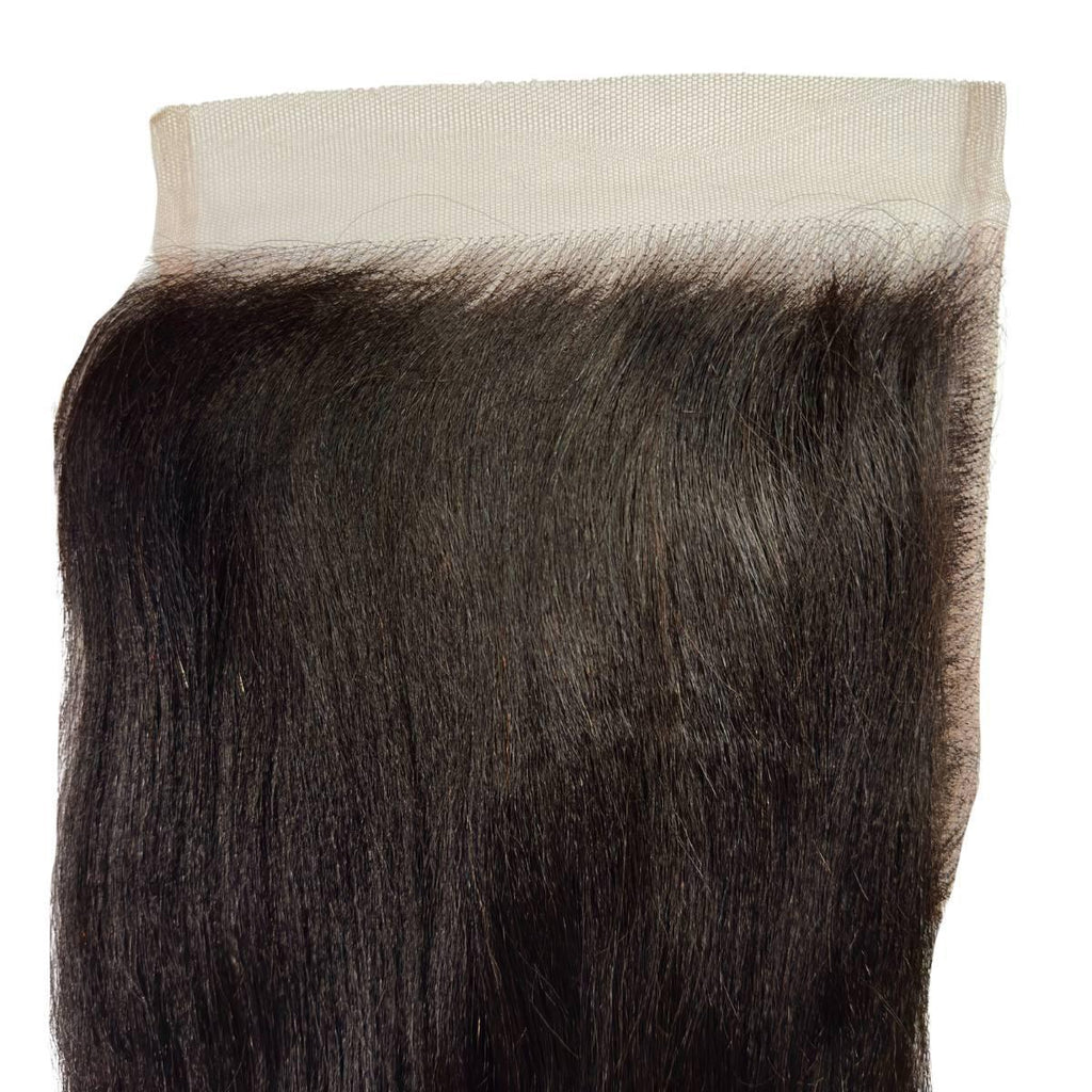 Yaki Straight 6x6 HD Lace Human Hair Closure - Private Label