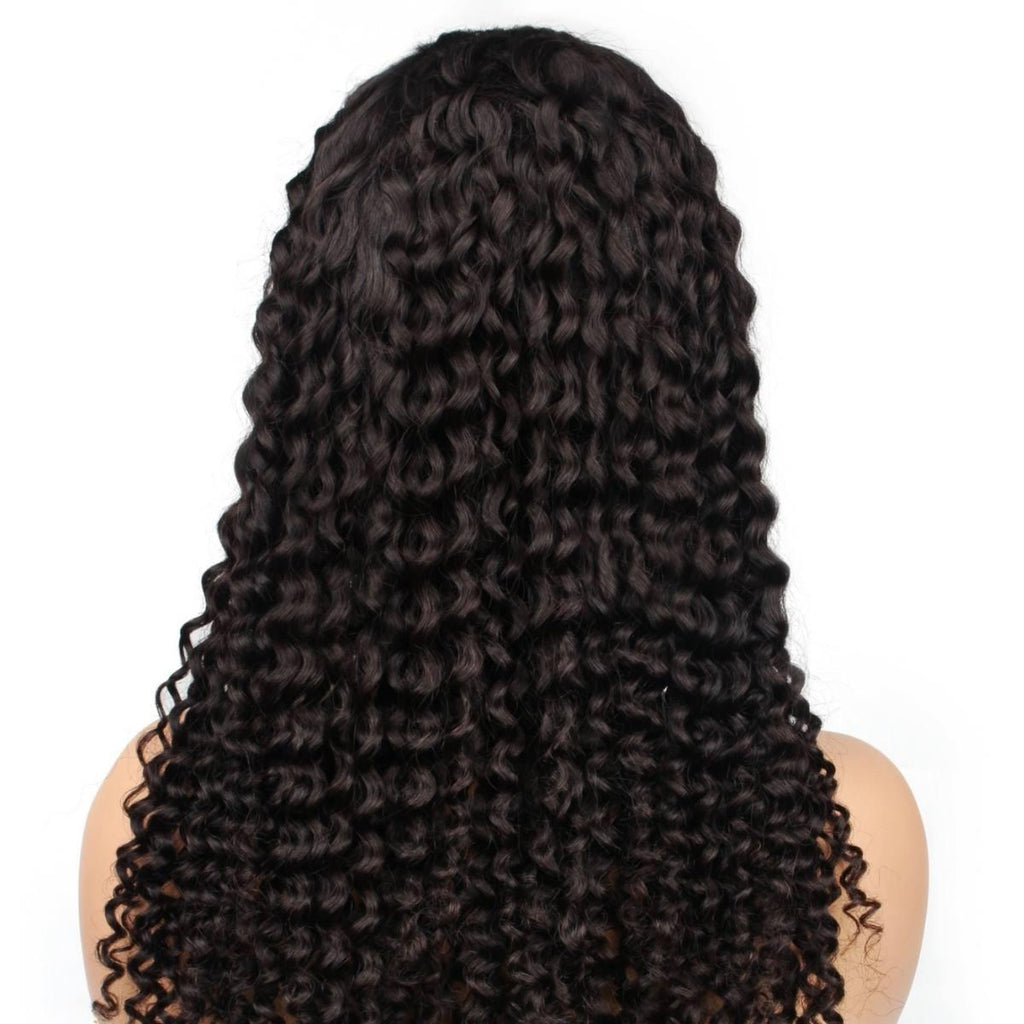 Deep Curl V Part 100% Human Hair Wig - Private Label