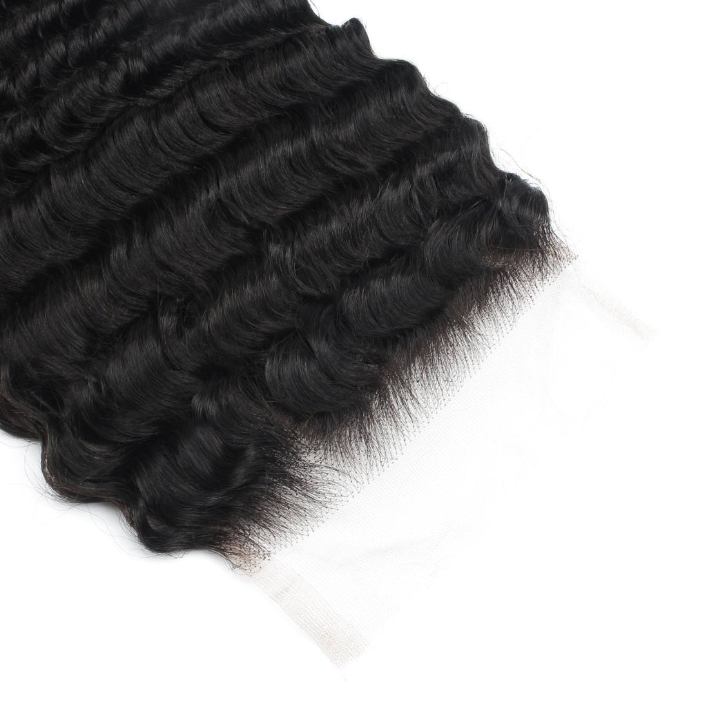 Deep Wave 6x6 HD Lace Human Hair Closure - Private Label